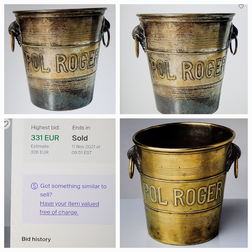Champagne Bucket Pol ROGER - Picture 8 of 9